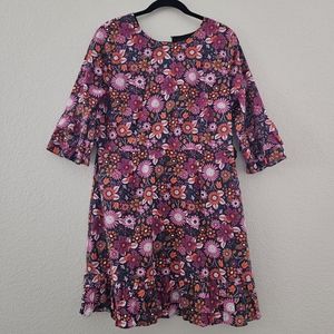 Floral mini dress